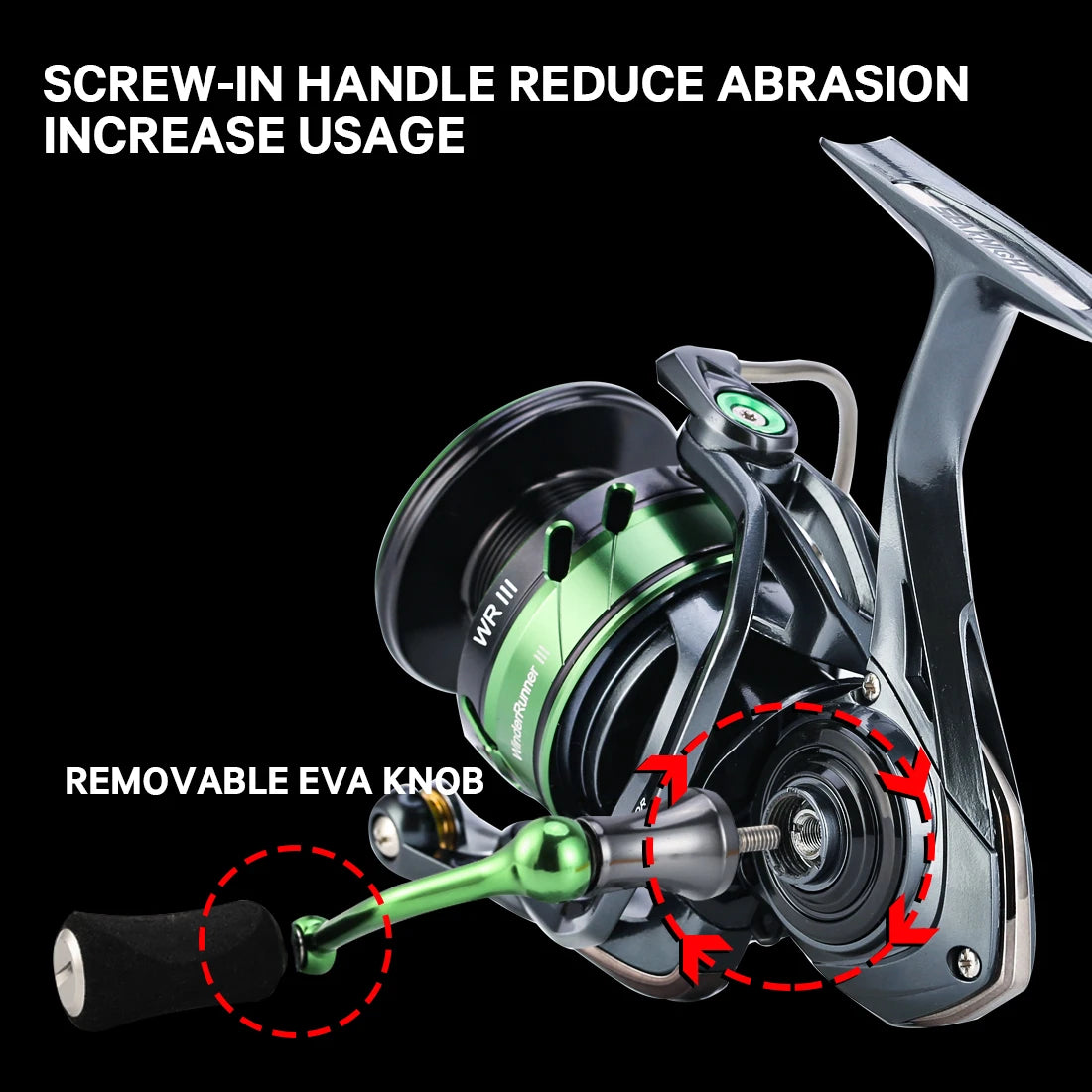 Sea Knight Brand WR III X Series Fishing Reel