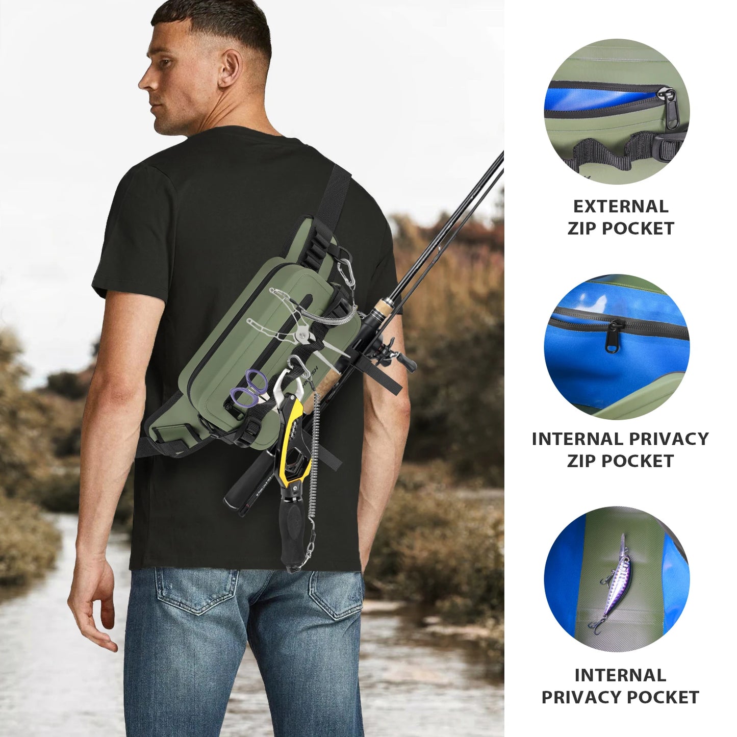 Multifunctional Fishing Tackle Bag